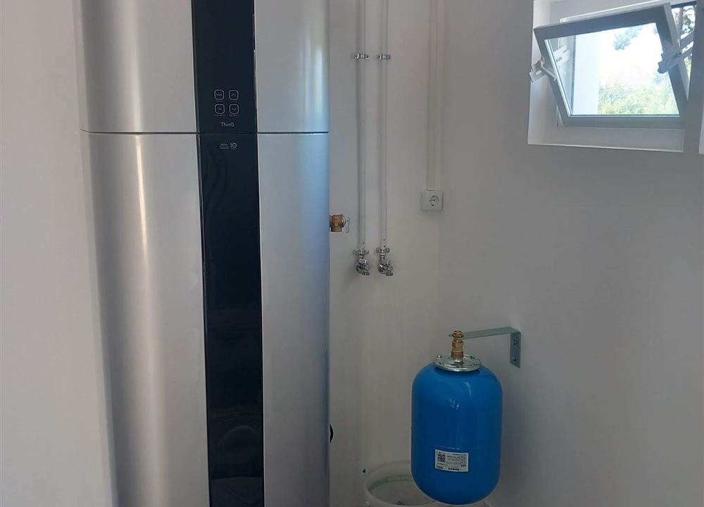 Bomba de calor concluida