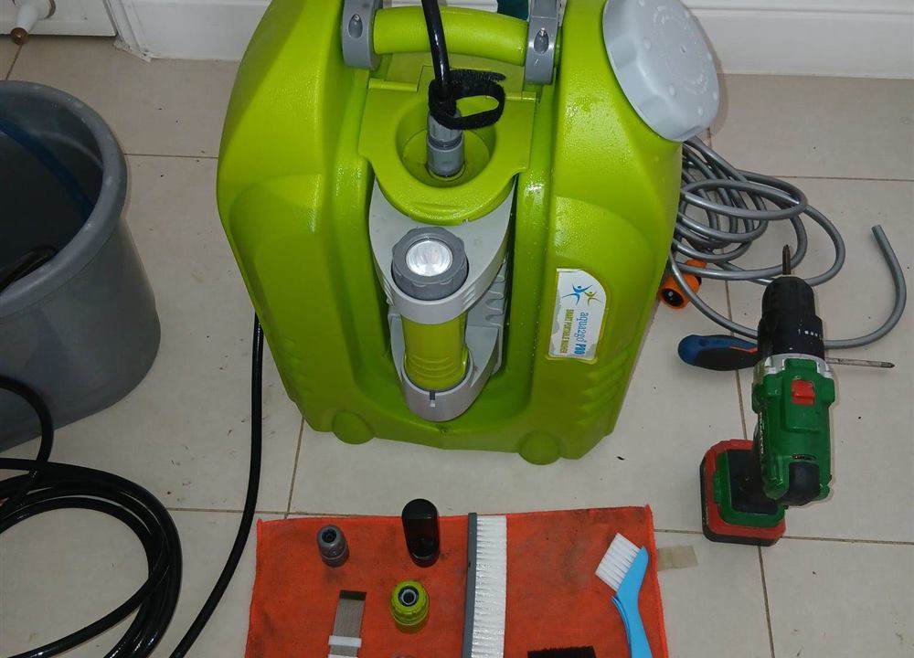 Equipamentos usados para manutenção de ar condicionado
