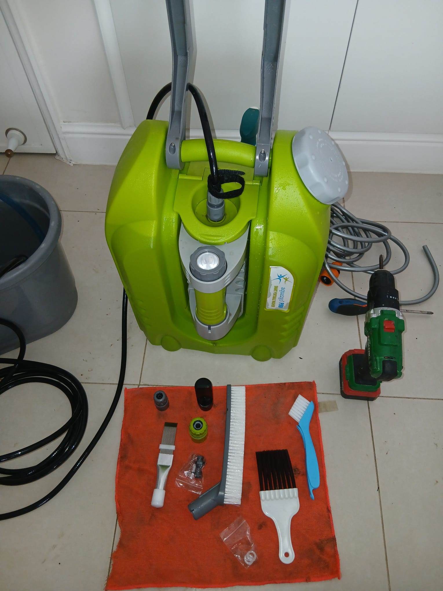 Equipamentos usados para manutenção de ar condicionado